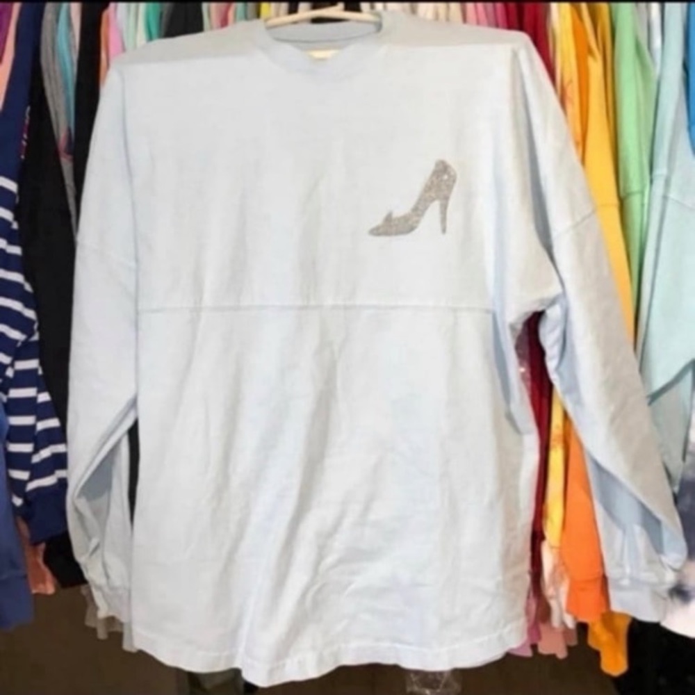 Disney parks cinderella glass slipper spirit jersey princess collection S